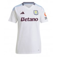 Maglie da calcio Aston Villa Amadou Onana #24 Seconda Maglia Femminile 2024-25 Manica Corta